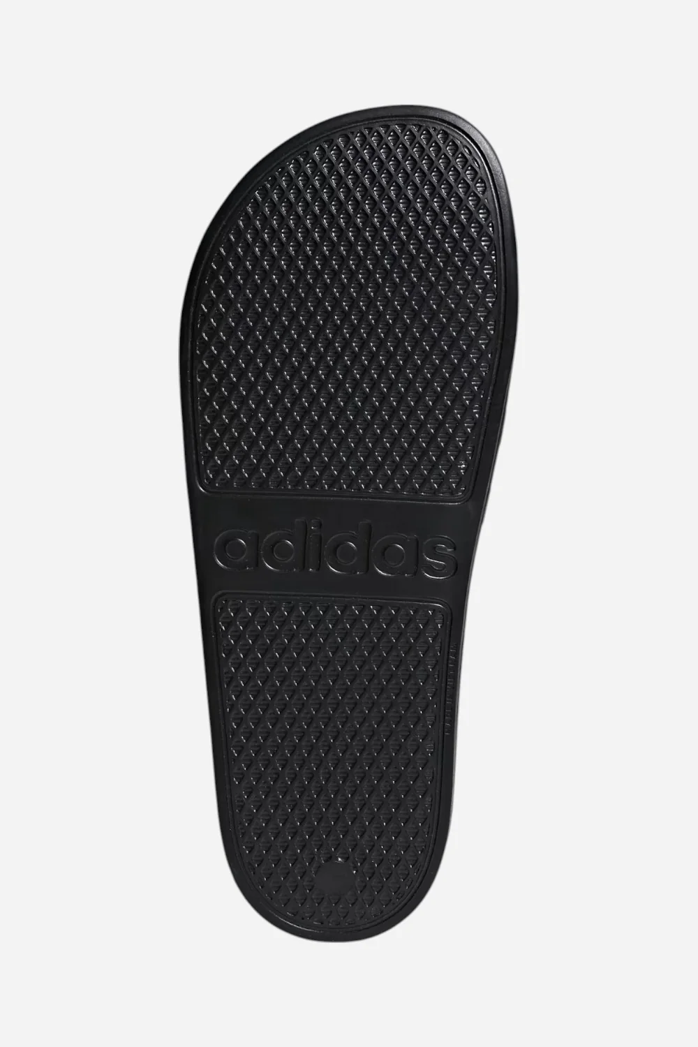 Adidas Men's Black & White Adilette Aqua Slides - Image 3