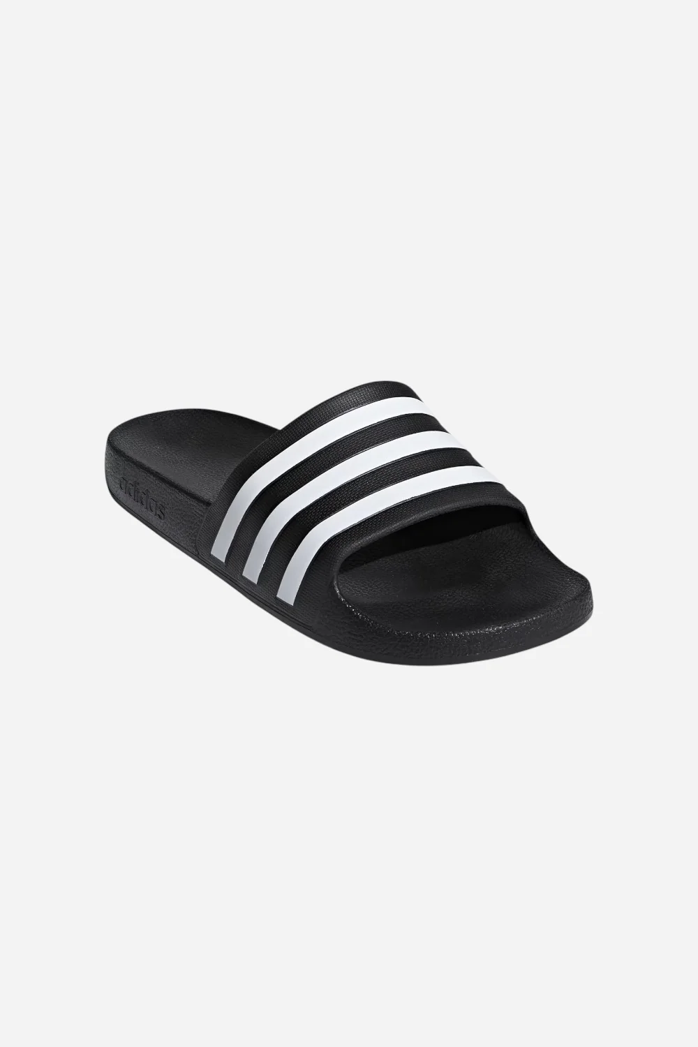 Adidas Men's Black & White Adilette Aqua Slides - Image 4