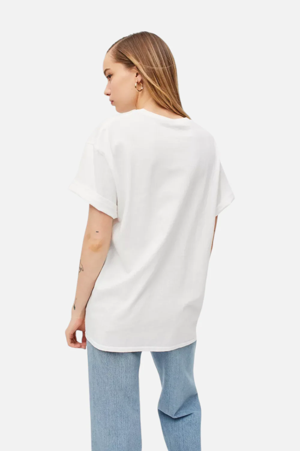 Junk Food Women's Giddy Up Snoopy Tee in White - Image 3