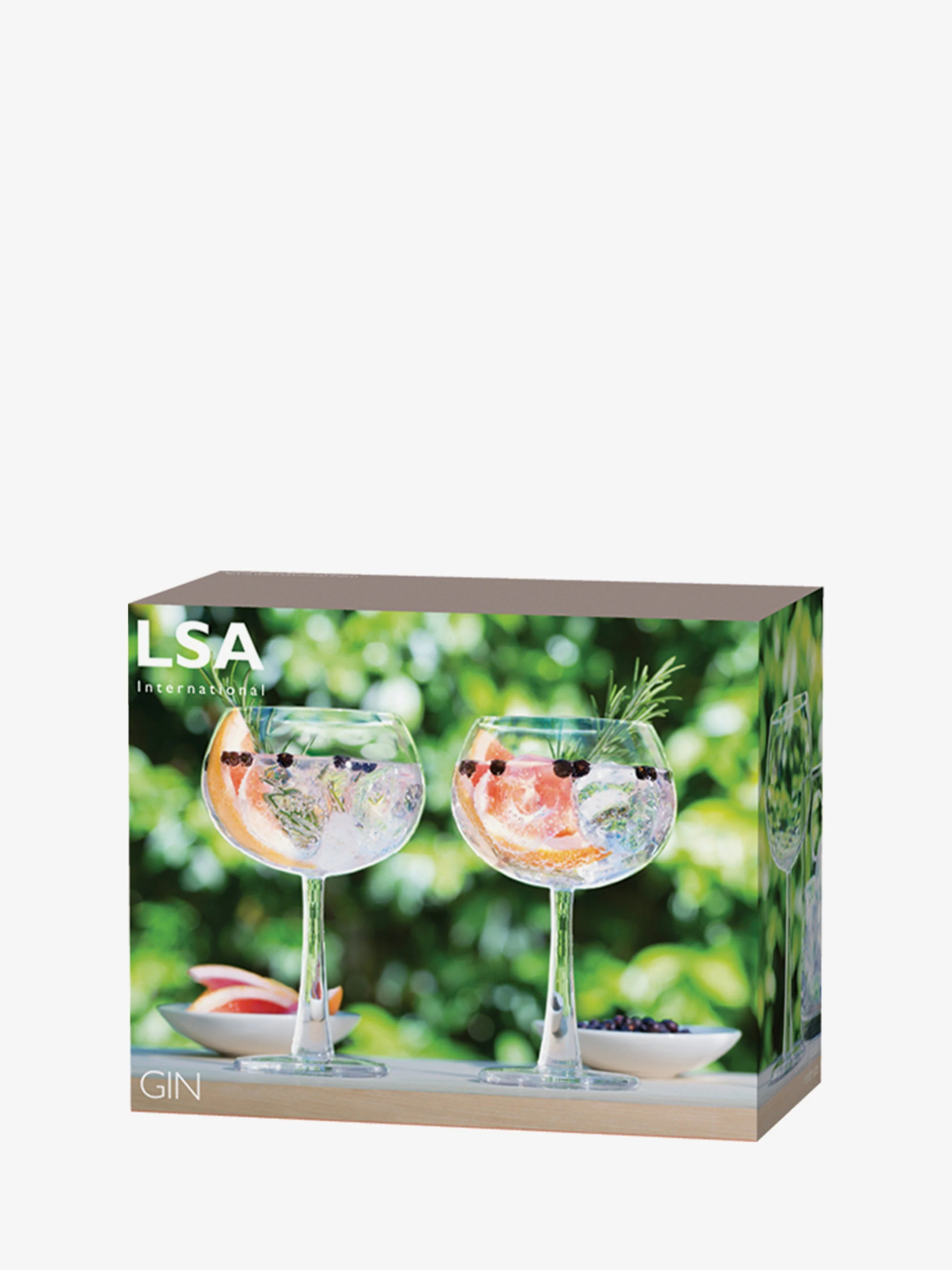 LSA International Gin Balloon Glass in Clear, Set of 2 - Image 4