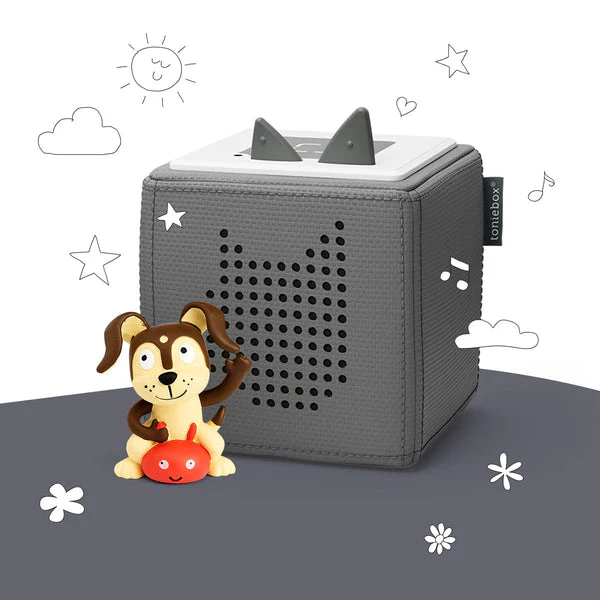 Tonies Boxine Toniebox Playtime Puppy Starter Set in Gray - Image 4