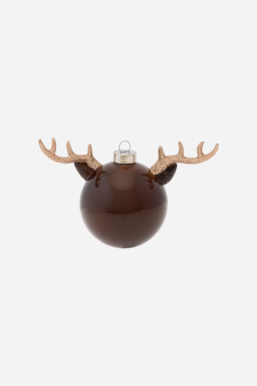 Kat + Annie Happy Reindeer Round Ornament - Image 3