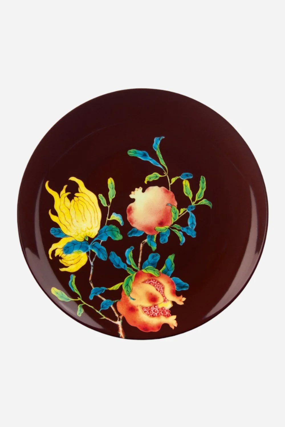 Raynaud Harmonia Brown Dessert Plate