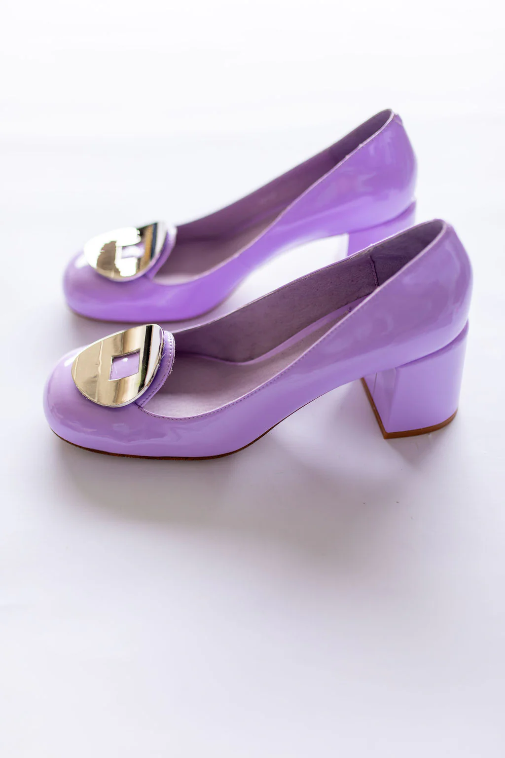 Jeffrey Campbell Harmonic-2 Lavender Silver Heels - Image 2