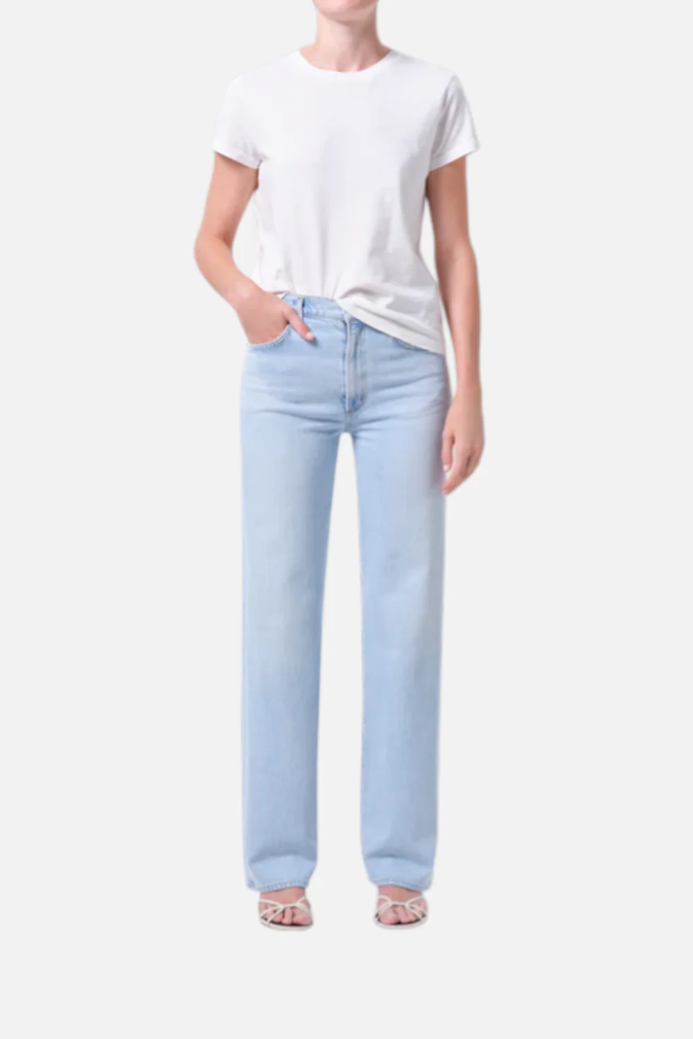 Agolde Women's Harper Straight Jean in Flaunt