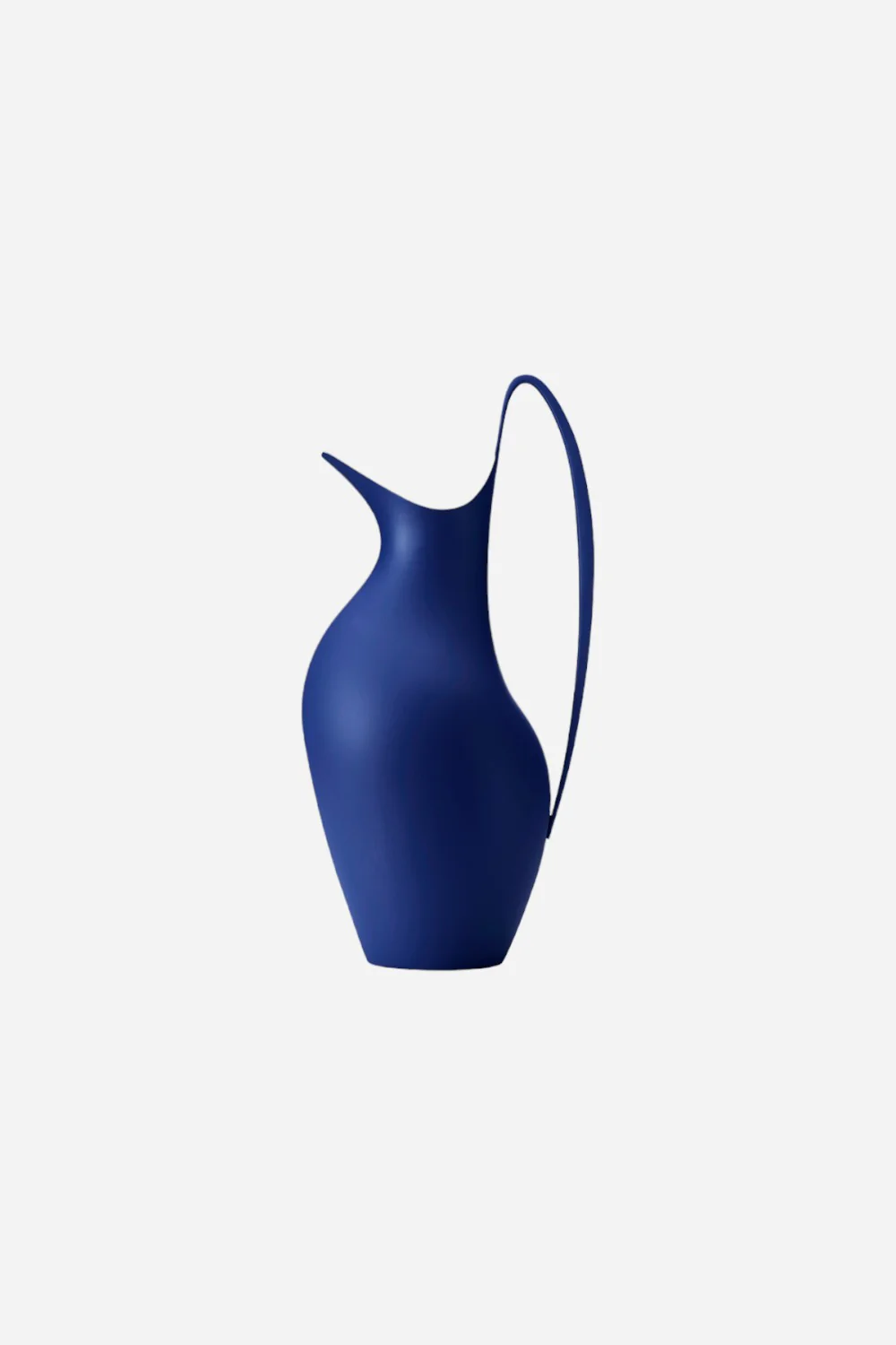 Georg Jensen Henning Koppel Pitcher Stainless Steel in Iconic Blue