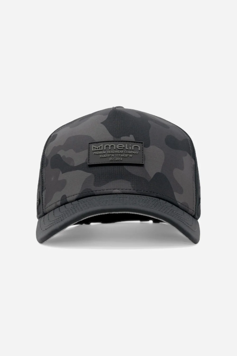 Melin Odysea Brick Hydro Hat in Black Camo Midnight - Image 2