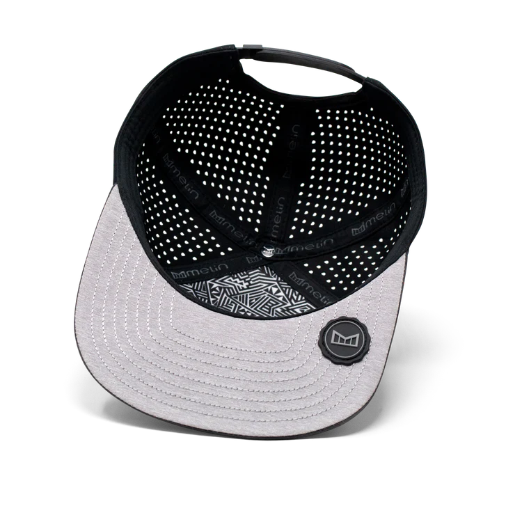 Melin Trenches Icon Hydro Hat in Black - Image 5