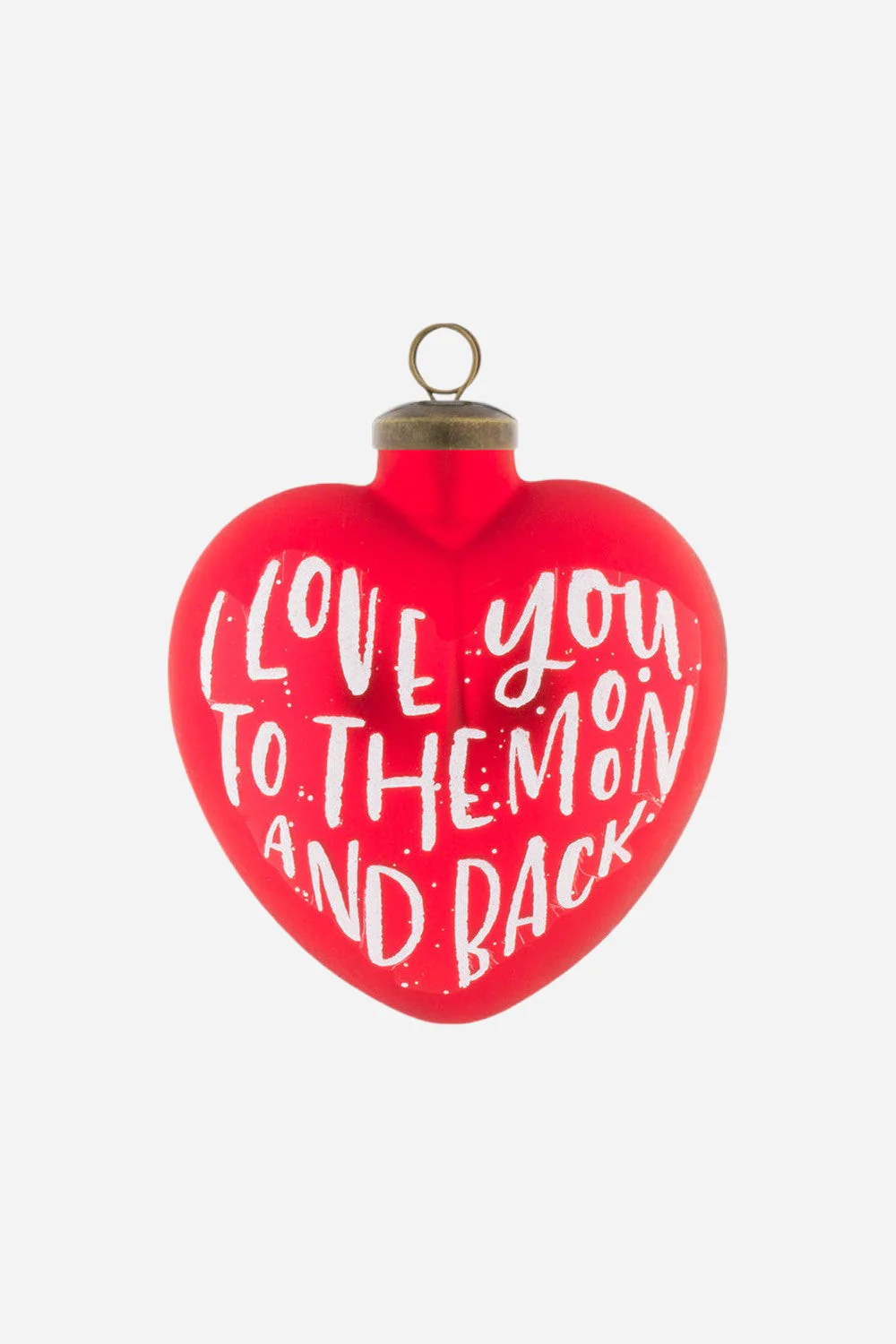 Kat + Annie I Love You To The Moon And Back Ornament