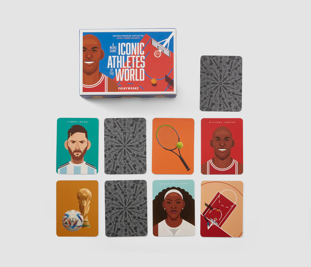 Printworks Iconic Athletes Memo Game - Image 2