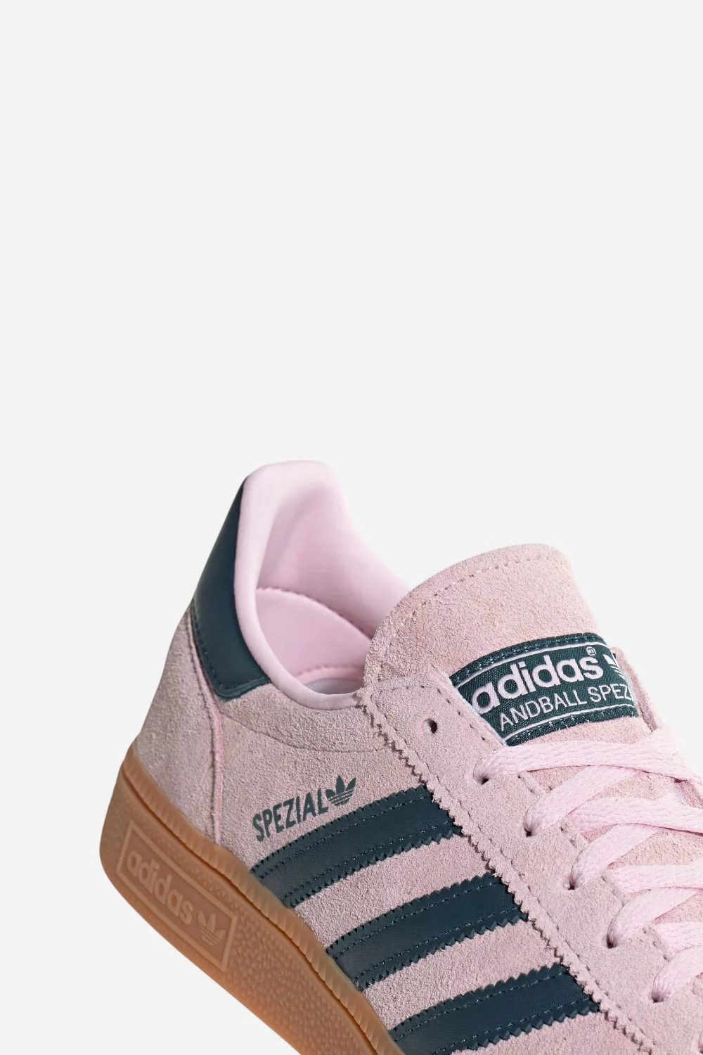Adidas Handball Spezial Shoes in Clear Pink, Arctic Night & Gum - Image 8
