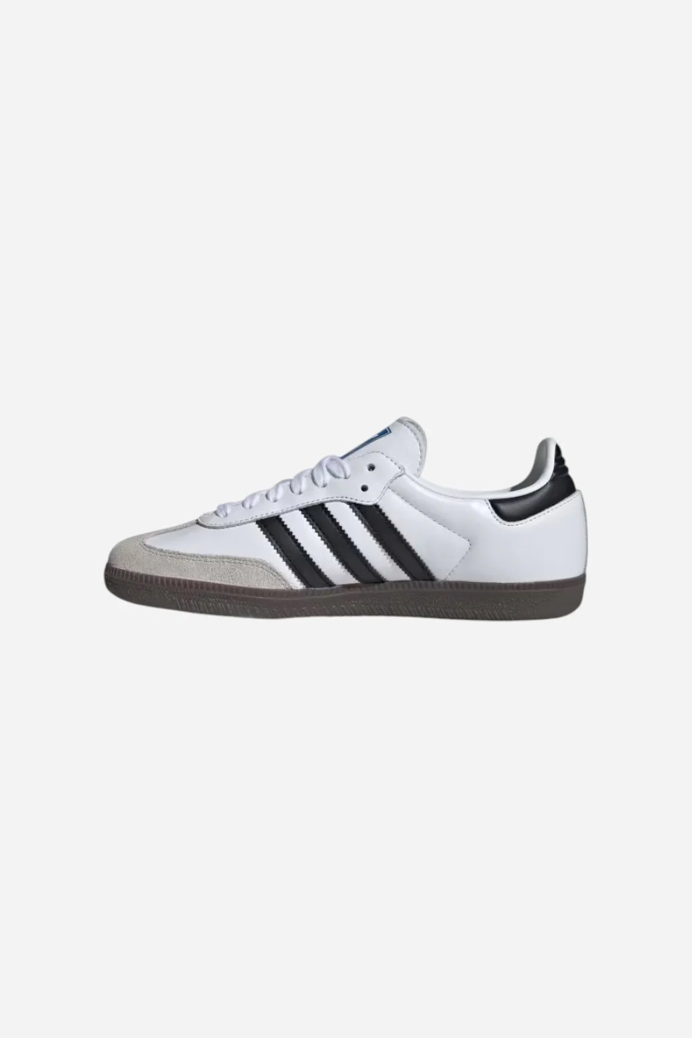 Adidas Samba OG Shoes in Cloud White / Core Black / Gum - Image 6