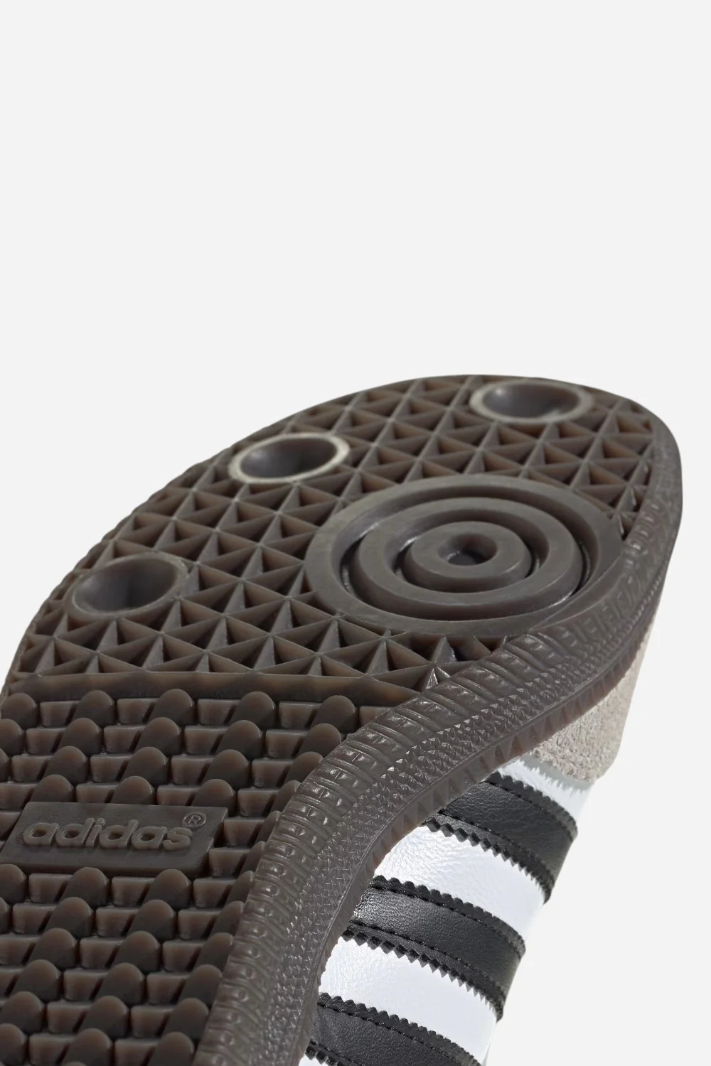 Adidas Samba OG Shoes in Cloud White / Core Black / Gum - Image 7