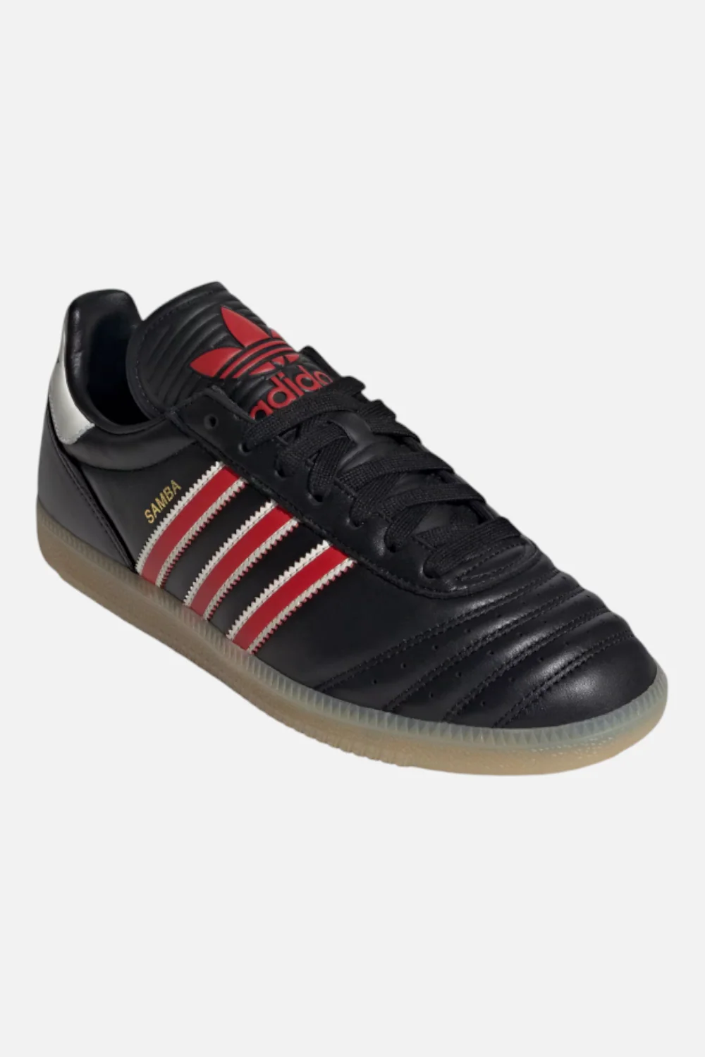 Adidas Samba JP Shoes in Core Black and Red - Image 4