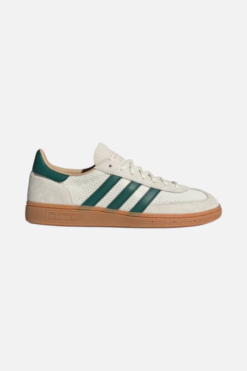 Adidas Men's Handball Spezial Sneaker in Off White and Green