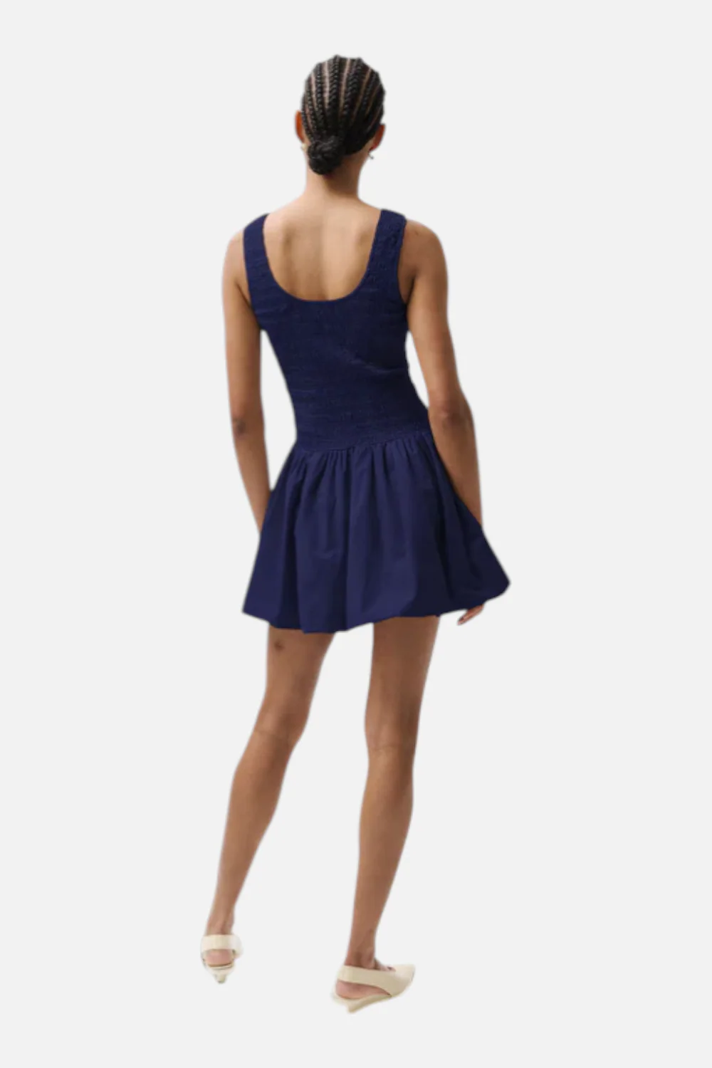 Pistola Ilona Bubble Hem Dress in Peacoat - Image 3