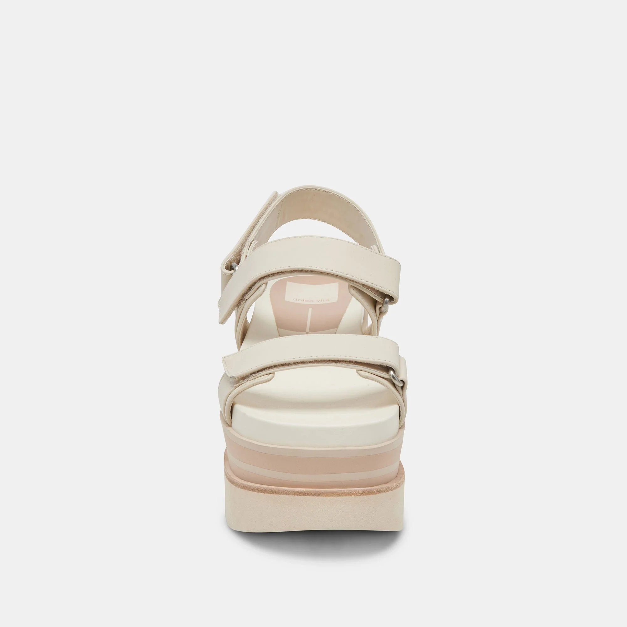 Dolce Vita Izak Sandals in Ivory Leather - Image 6
