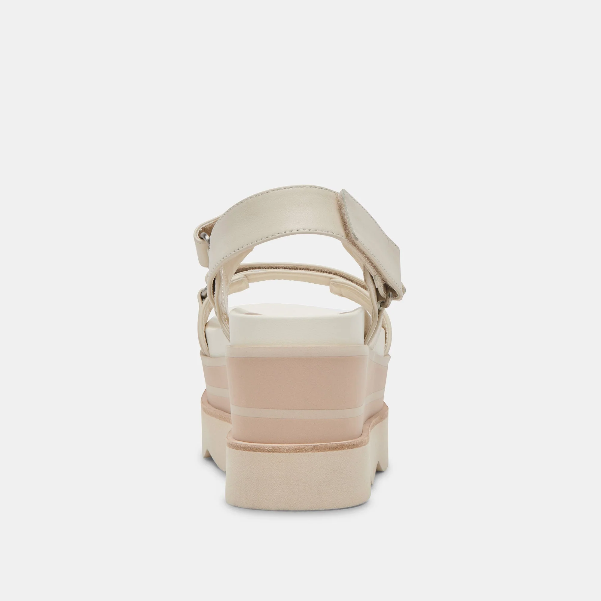 Dolce Vita Izak Sandals in Ivory Leather - Image 7