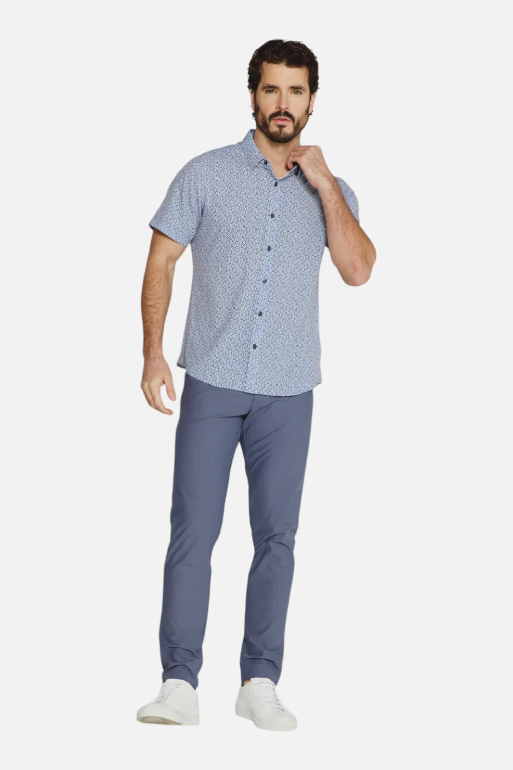 7 Diamonds Men's Jace Short Sleeve in Navy