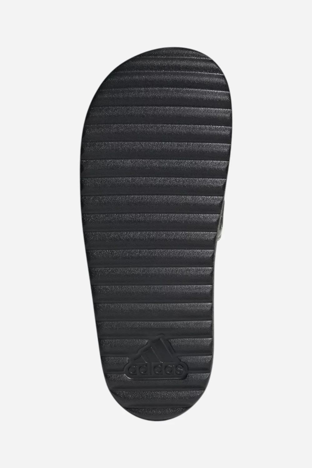 Adidas Adilette Platform Slides in Crew Green / Core Black / Core Black - Image 3
