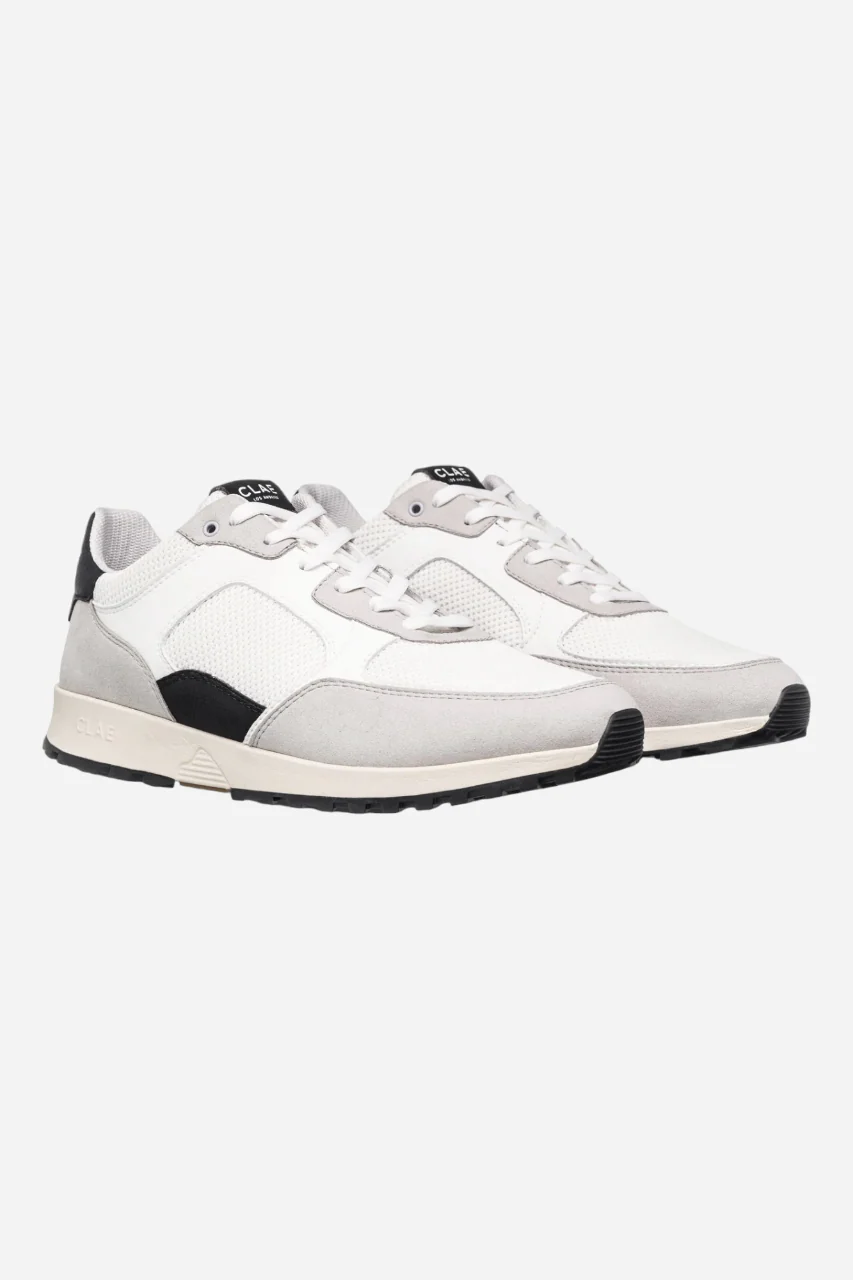 Clae Men's Joshua in Microchip White Black - Image 2