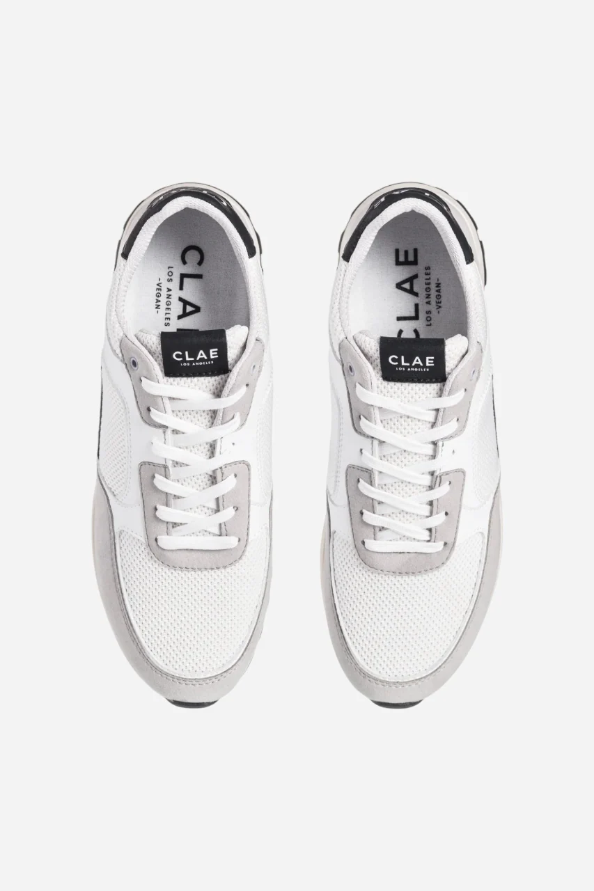 Clae Men's Joshua in Microchip White Black - Image 3