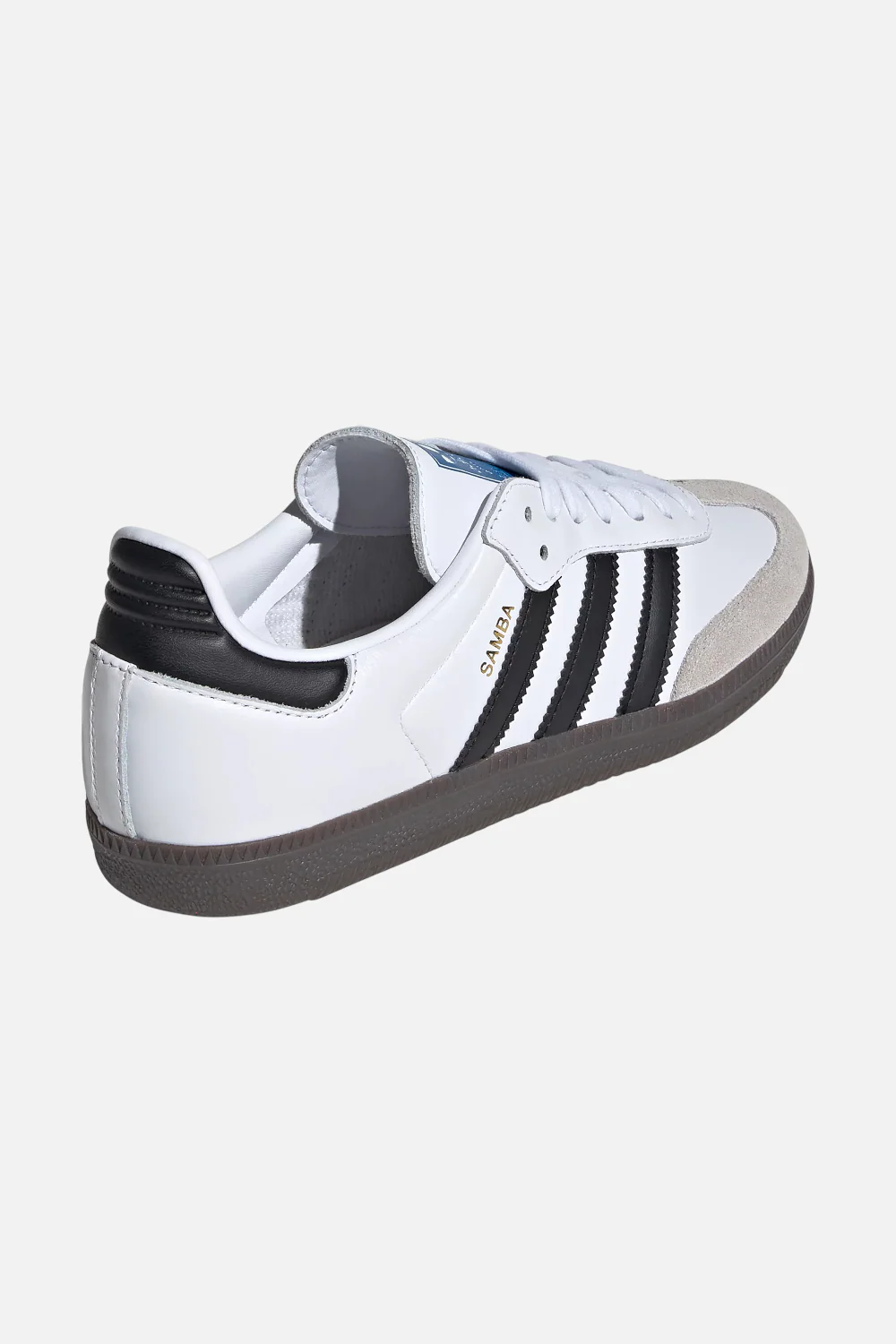 Adidas Samba OG Sneakers in White/Black - Image 3