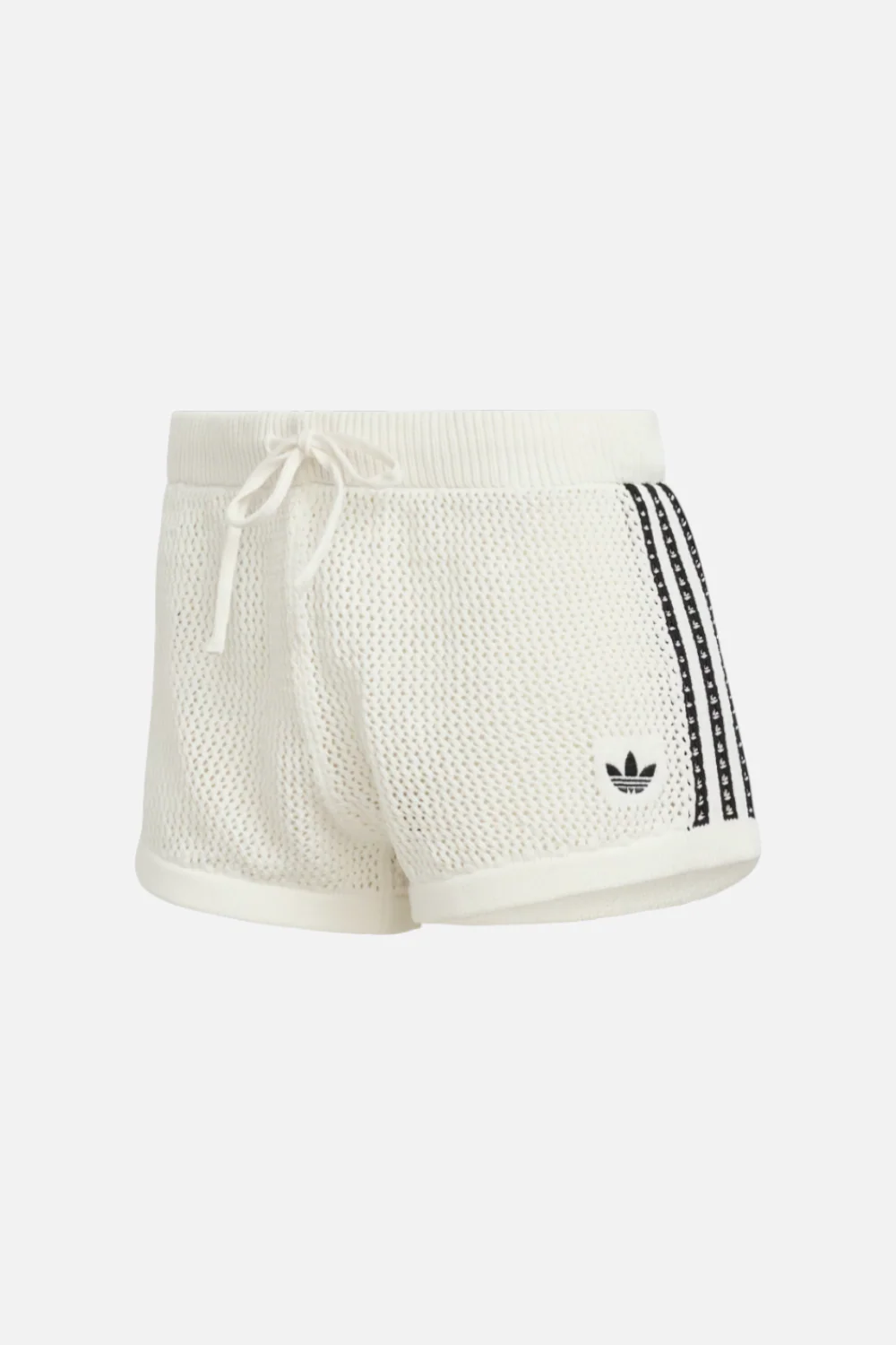 Adidas Women's Knitted Crochet Shorts - Image 2