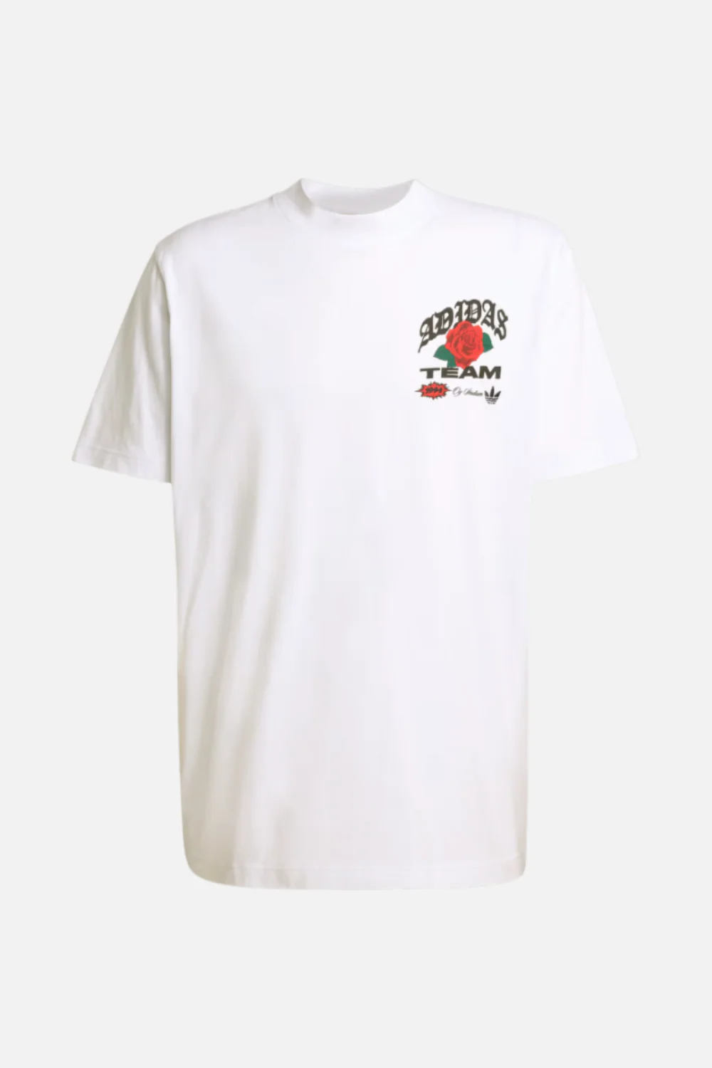 Adidas Men's GFX Tee Roses in White - Image 4