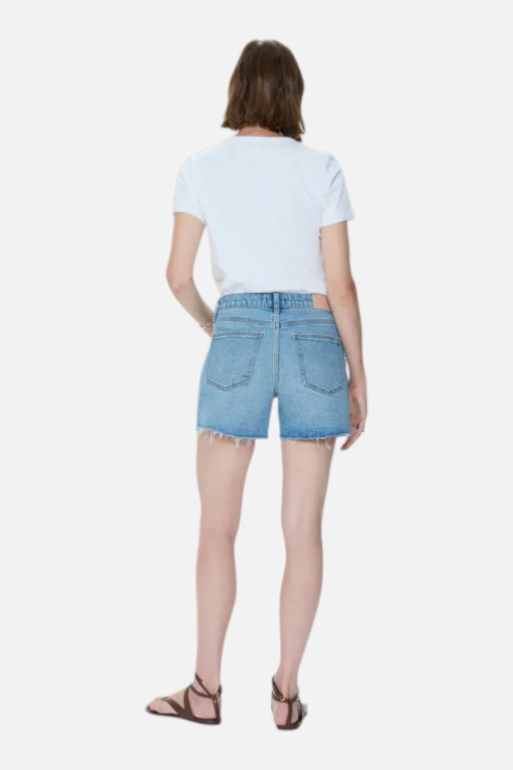 Pistola Kennedy Mid Rise Short in Escape - Image 5