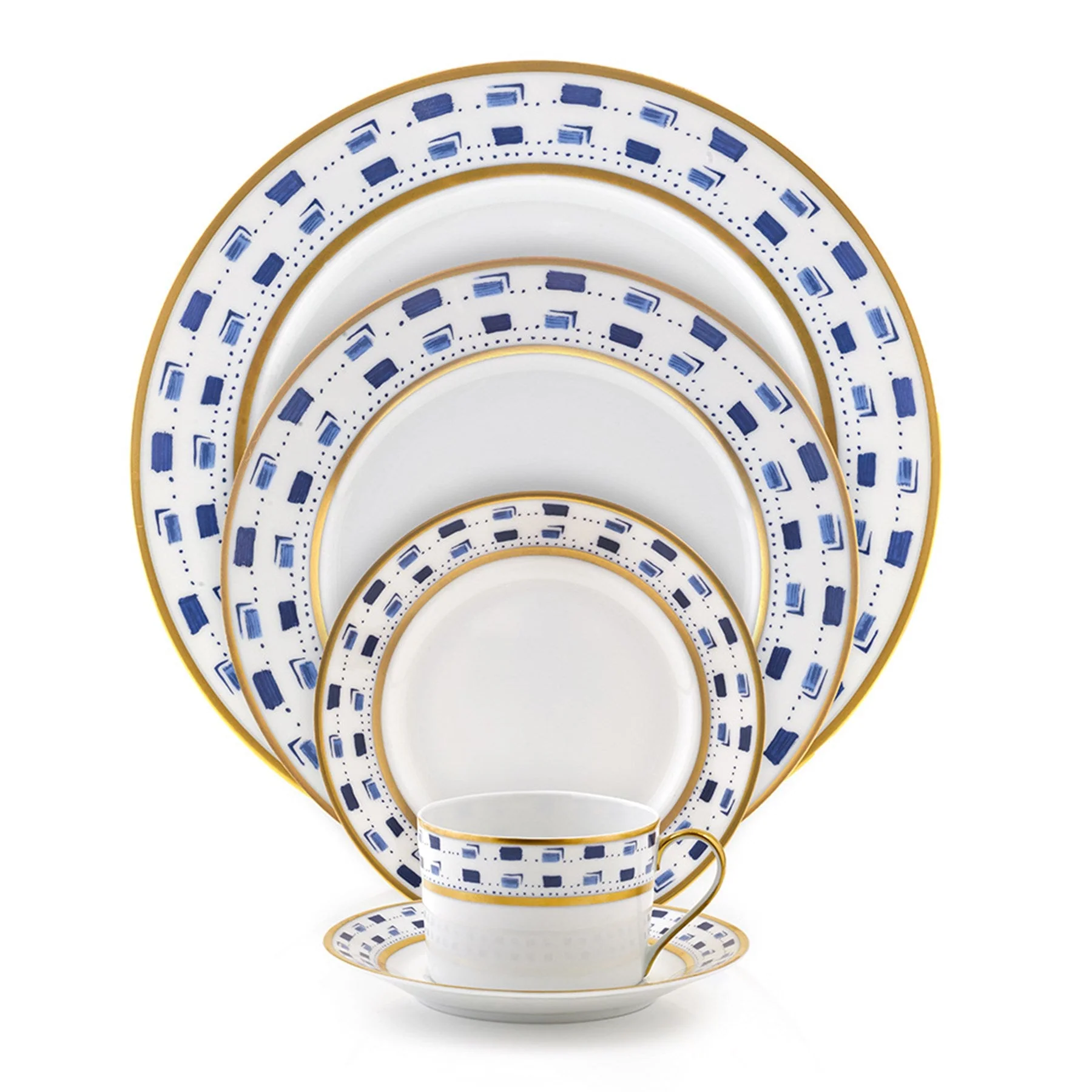 Royal Limoges La Bocca Bleu Dinner Plate - Image 2