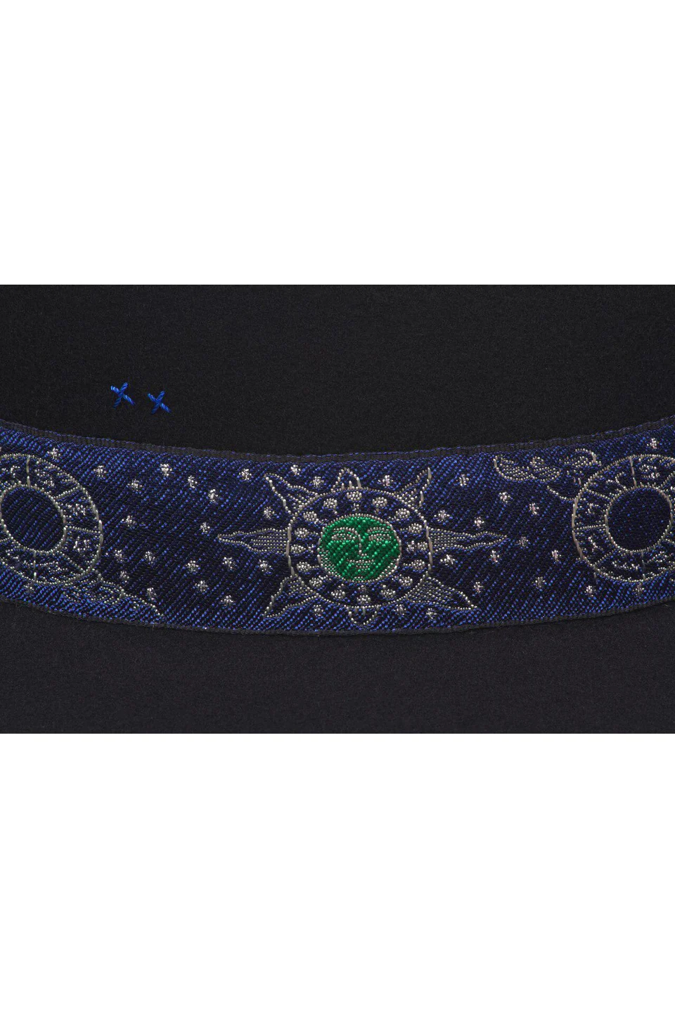 Lack Of Color Benson Tri Zodiac Hat In Black - Image 3