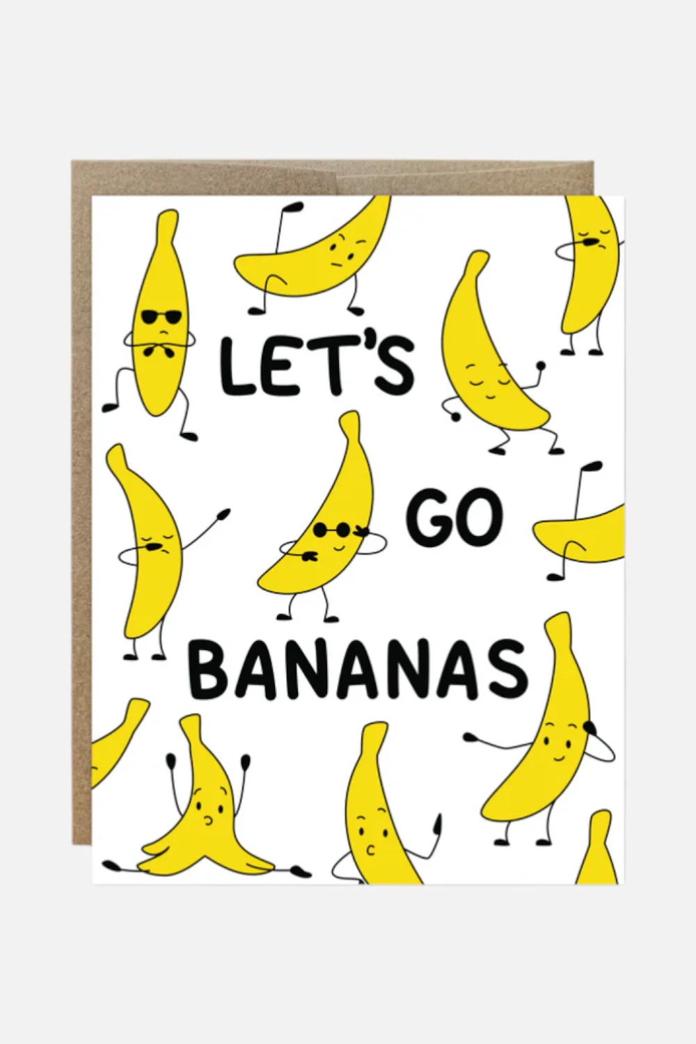 Let's Go Bananas Card