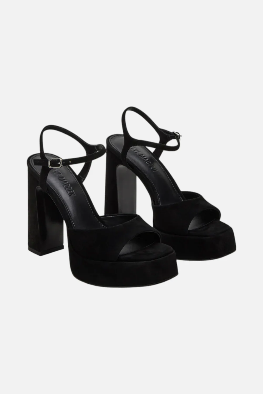Steve Madden Liandra Platform Heel in Black Suede - Image 3