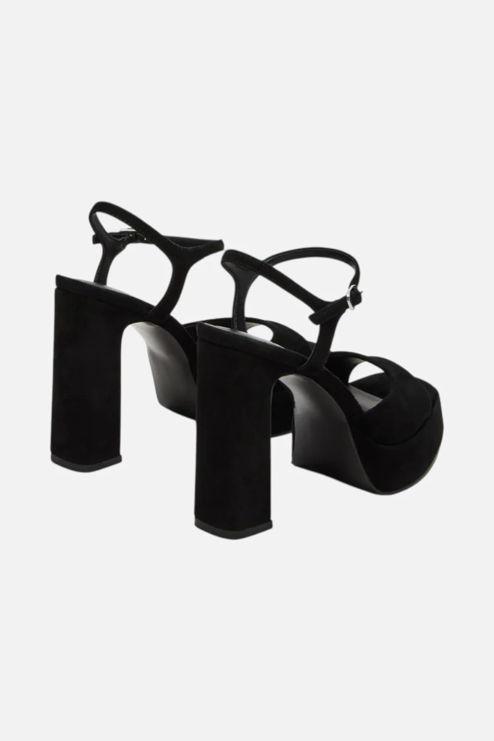Steve Madden Liandra Platform Heel in Black Suede - Image 4