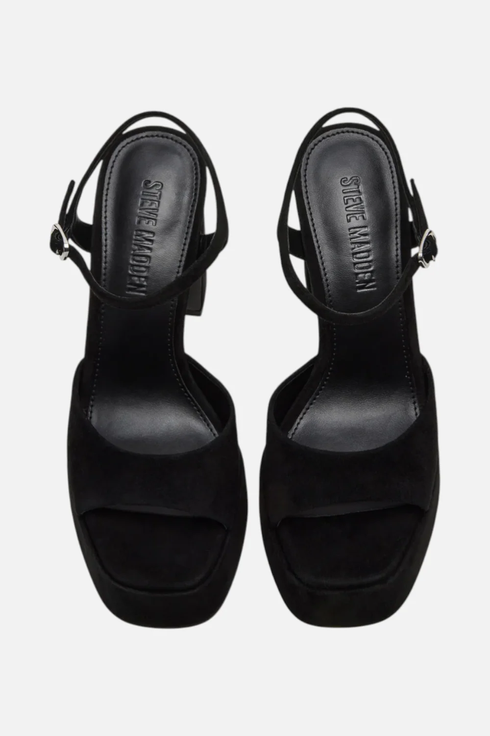 Steve Madden Liandra Platform Heel in Black Suede - Image 5