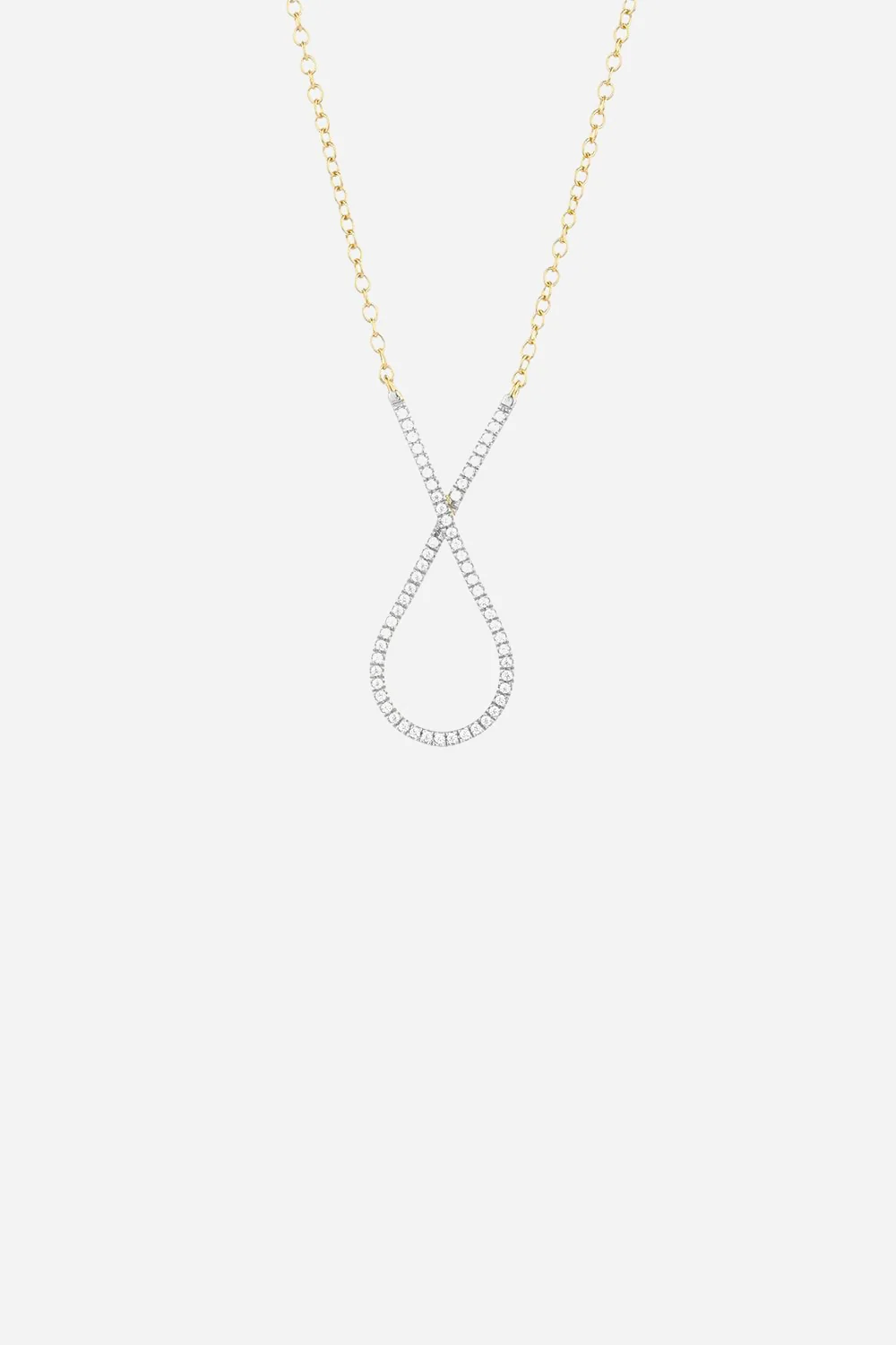 Ella Stein Loop Around Pendant Necklace in Gold