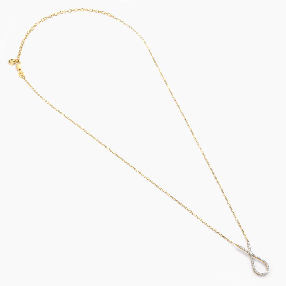 Ella Stein Loop Around Pendant Necklace in Gold - Image 3