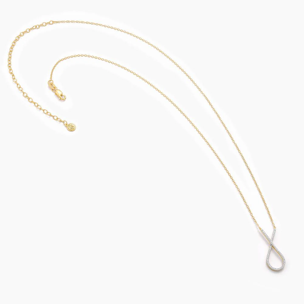 Ella Stein Loop Around Pendant Necklace in Gold - Image 5