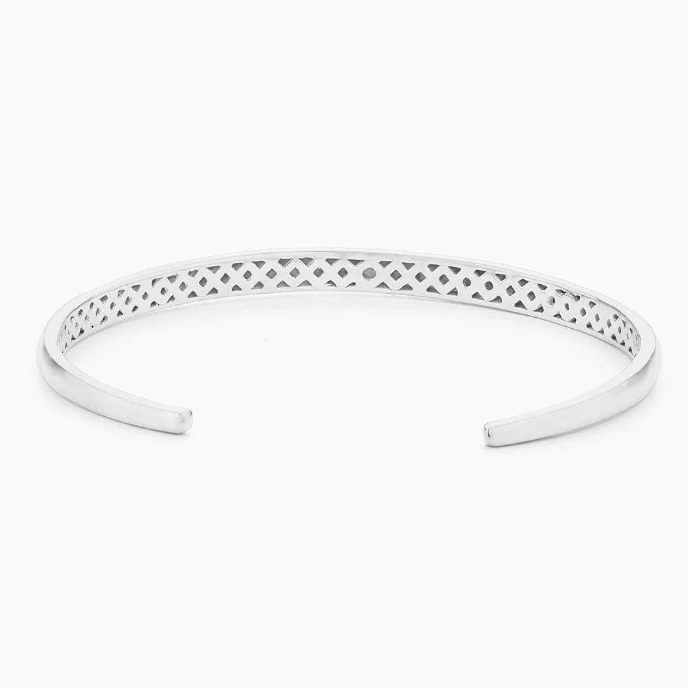 Ella Stein Lucky 7 Cuff Bracelet in Sterling Silver - Image 4