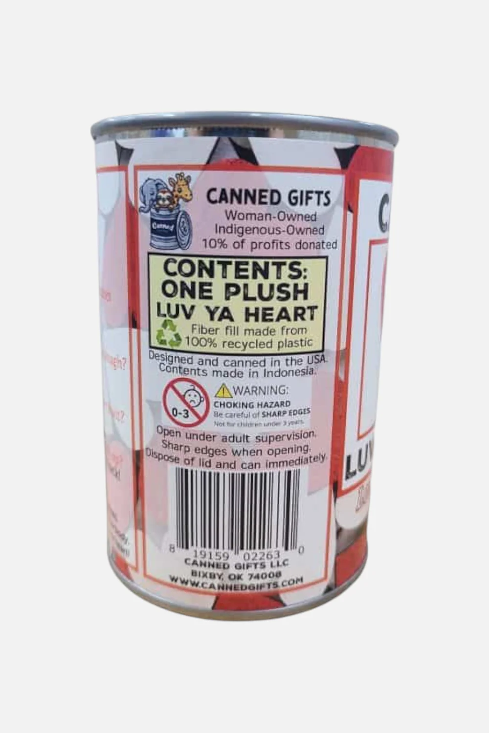 Canned Gifts Luv Ya Heart - Image 4