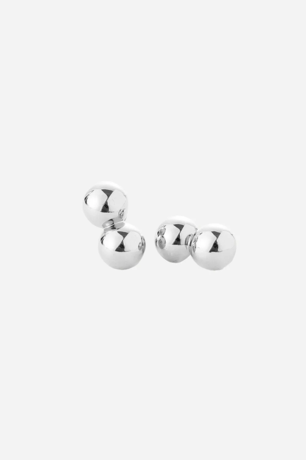 Jenny Bird Lyra Climber Earrings in Sterling Silver