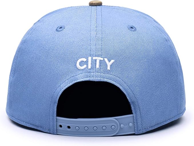 Fan Ink Manchester City Hat in Blue Brown - Image 4