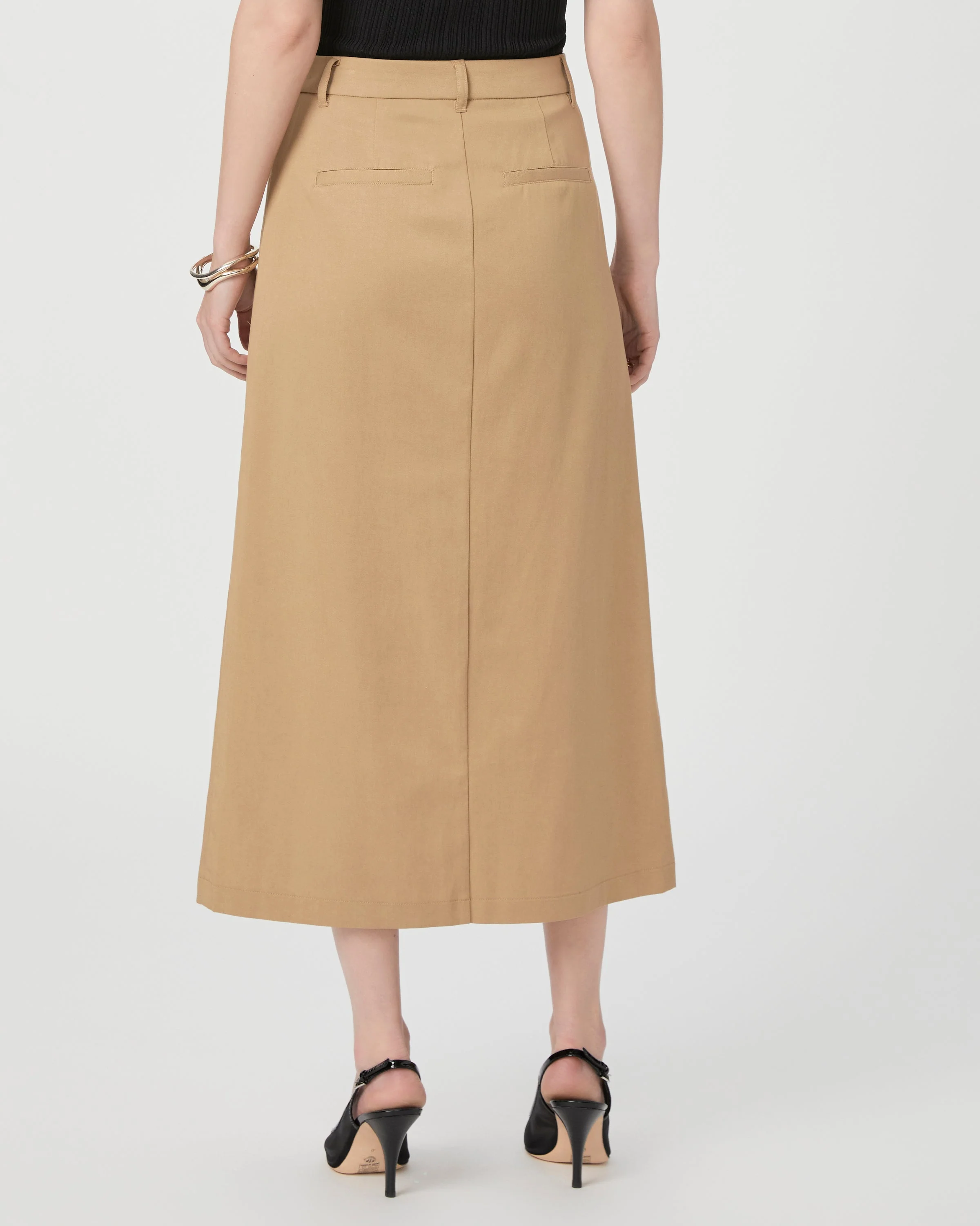 Paige Maureen Skirt in Sandstone - Image 4