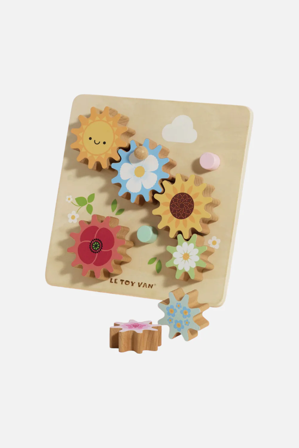 Le Toy Van Kid's Meadow Bees Gear & Cogs - Image 2