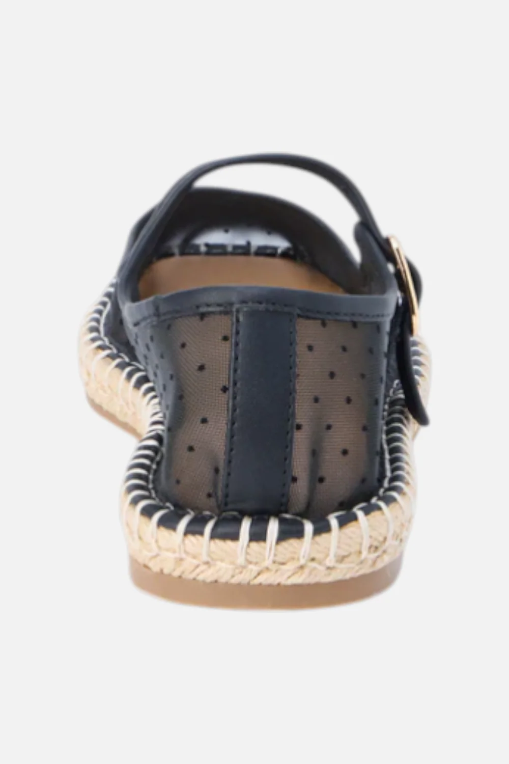 Mattisse Women's Meg Mary Jane Flat in Black Dot - Image 5