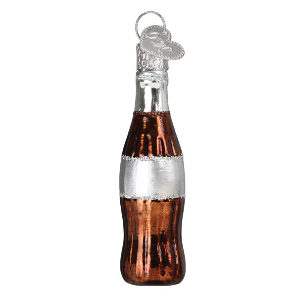 Christmas Mini Diet Coke Bottle Ornament - Image 2
