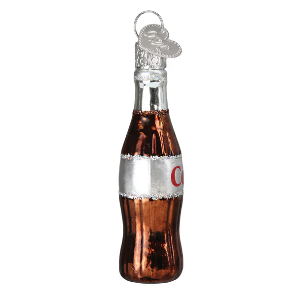 Christmas Mini Diet Coke Bottle Ornament - Image 3