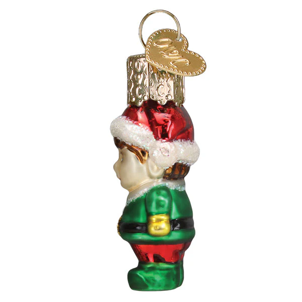 Old World Christmas Mini Elf Ornament - Image 3