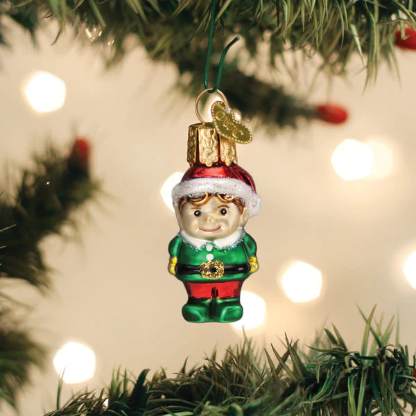 Old World Christmas Mini Elf Ornament - Image 4